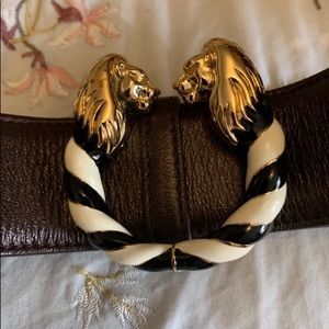 Bvlgari belt and buckle